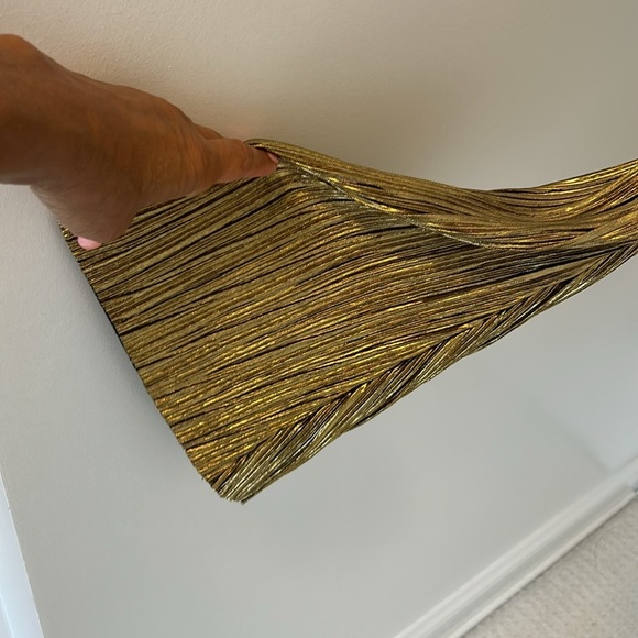 House of Harlow 1960 x Revolve Gold Lame Lynn Blouse - Picture 8 of 11